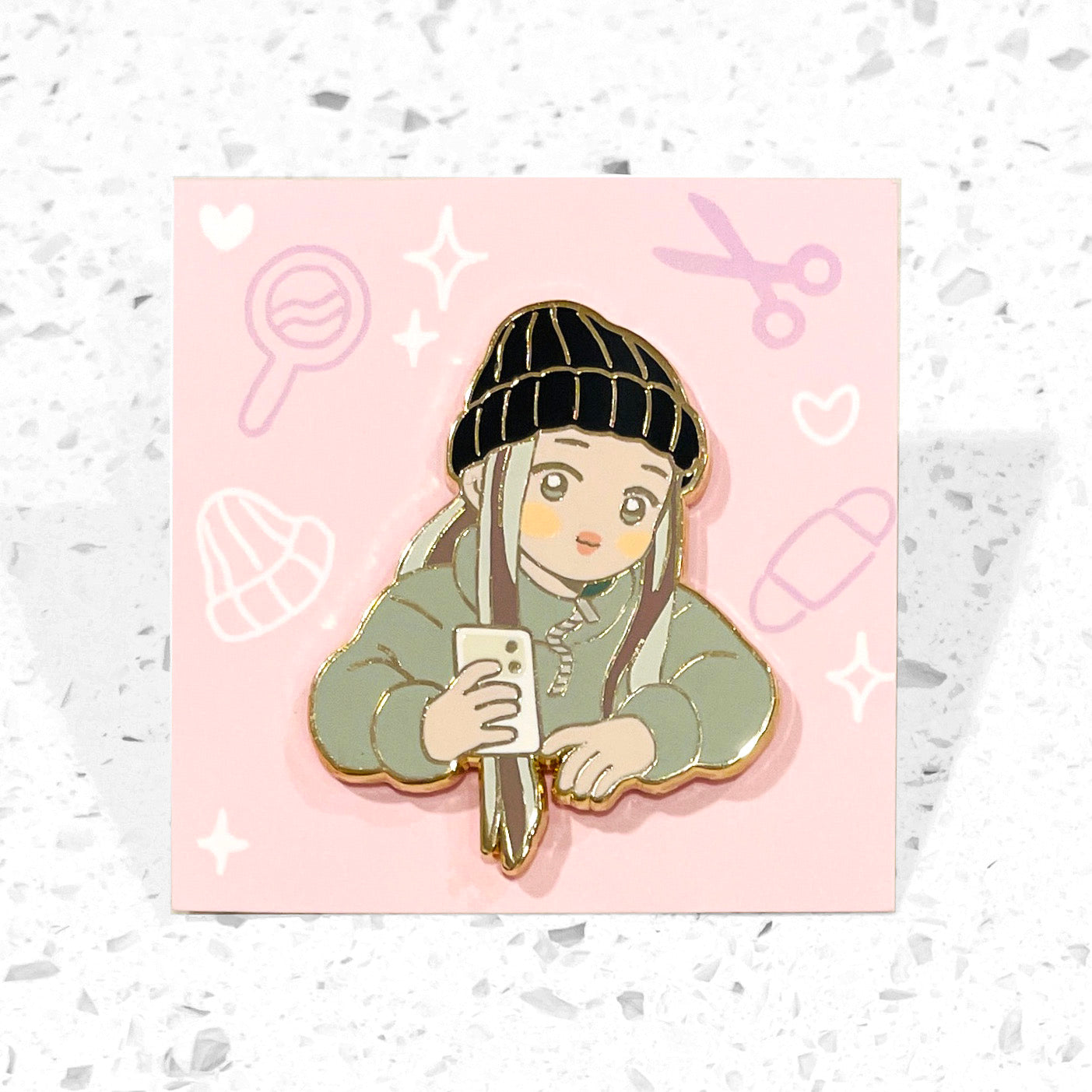 BTS Jimin Wig Pin