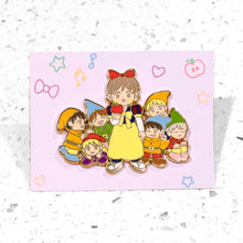 Load image into Gallery viewer, BTS V Snow White Pin
