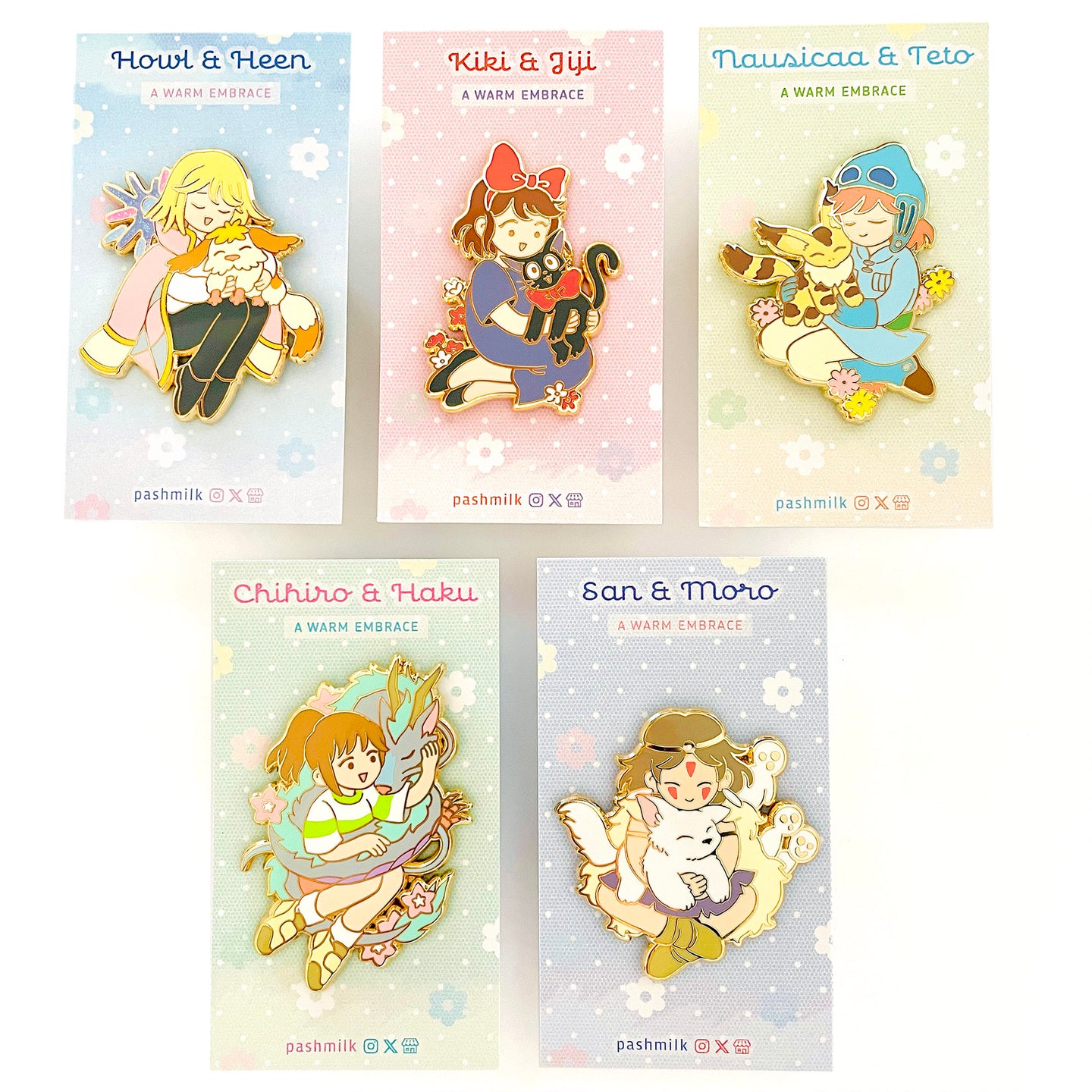 A Warm Embrace Pins