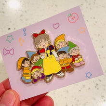 Load and play video in Gallery viewer, BTS V Snow White Pin
