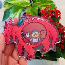 Load and play video in Gallery viewer, Red Dragon Shaker Charm
