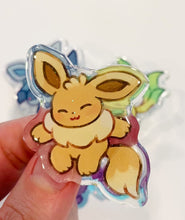 Load and play video in Gallery viewer, Elemental Foxes Gacha Pin
