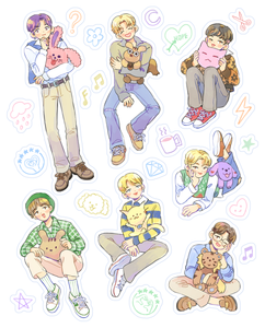 Bangtan Deco Kit Sticker Sheet