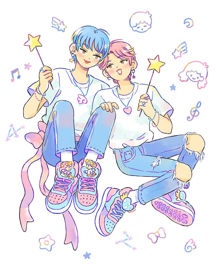 Vmin Stars Print